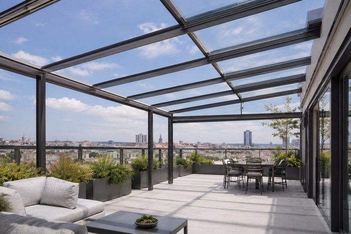 techos móviles terraza ático
